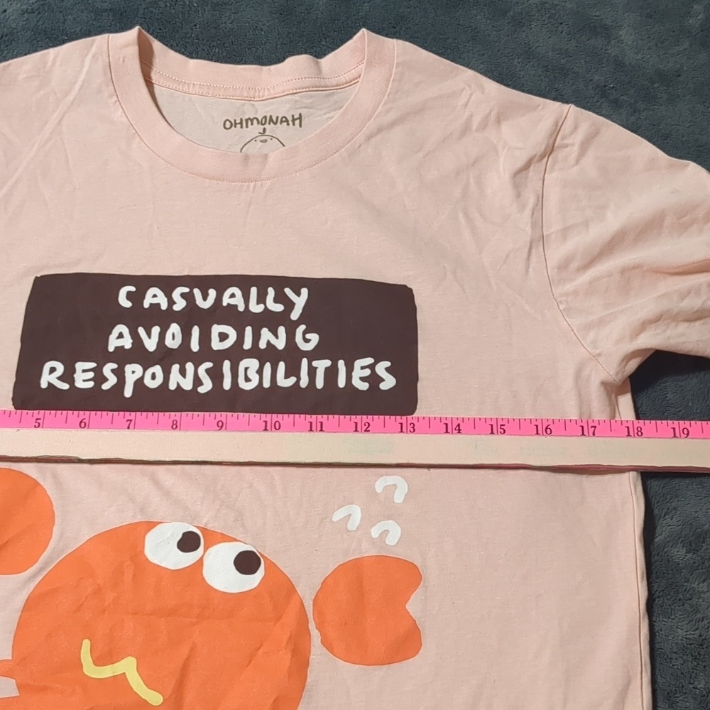 Ohmonah Crab t-shirt HTF retired rare shirt women's size Small - Picture 6 of 7